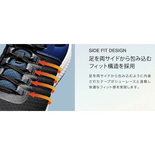 ミドリ安全 甲プロテクタ付 ワイド樹脂先芯耐滑安全靴 CJ020甲プロM2ゴム紐 29cm CJ020KPM2-29