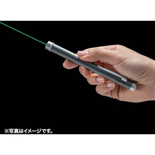 SANWA 照射形状可変グリーンレーザーポインター LP-GL1018GY