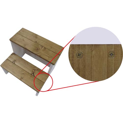 DAIDOHANT ネジカラー ステンレス 木ねじ 皿頭 2.7x20薄茶(16本) 10179111