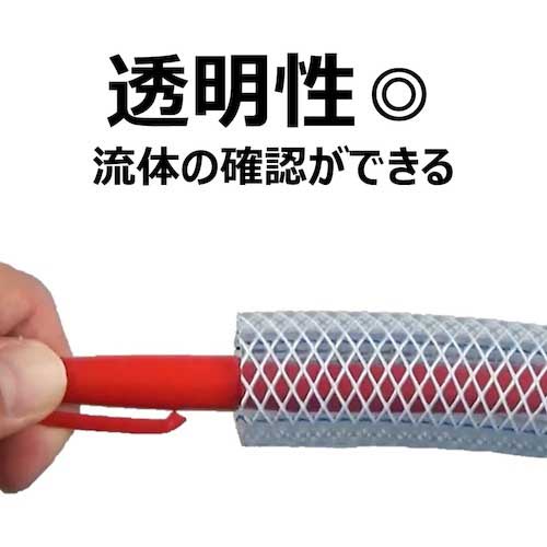 トヨックス 水・油・薬品・エアー用耐圧ホース トヨロンホース 内径8mm