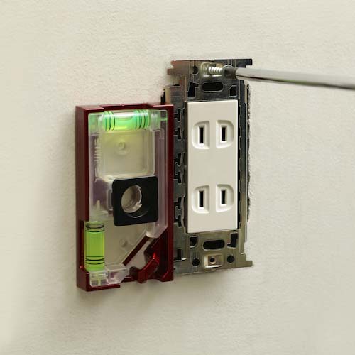 タジマ セフ電工レベル93 クリア レッド SFDKL-C93R