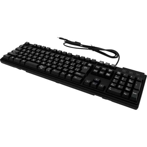 【廃番】オウルテック Cherryメカニカルキースイッチ採用 日本語109キー 「静音赤軸」採用 メカニカルキーボード OWL-KB109CRE2-BK