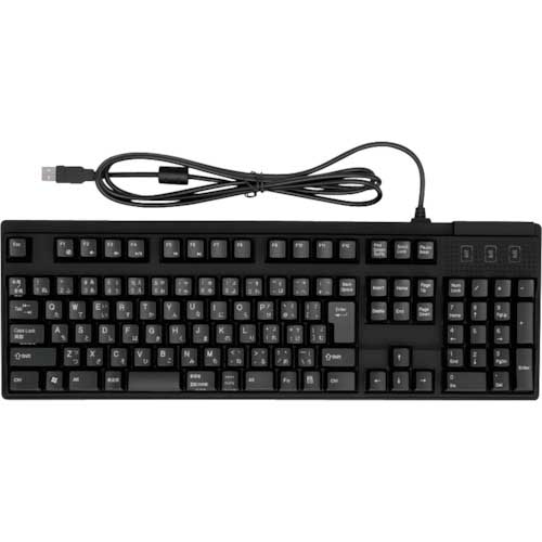 【廃番】オウルテック Cherryメカニカルキースイッチ採用 日本語109キー 「静音赤軸」採用 メカニカルキーボード OWL-KB109CRE2-BK