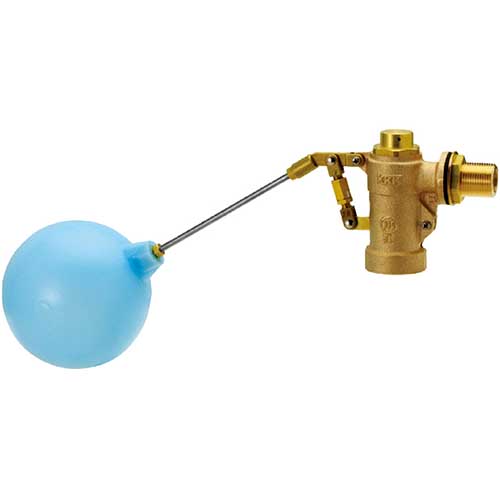 兼工業 圧力バランス型複式ボールタップ ポリ玉付 FW-P 呼び径25 FW25N