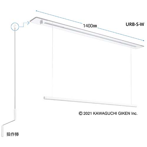 川口技研 ホスクリーン URB-S-W 埋込ショートタイプ-