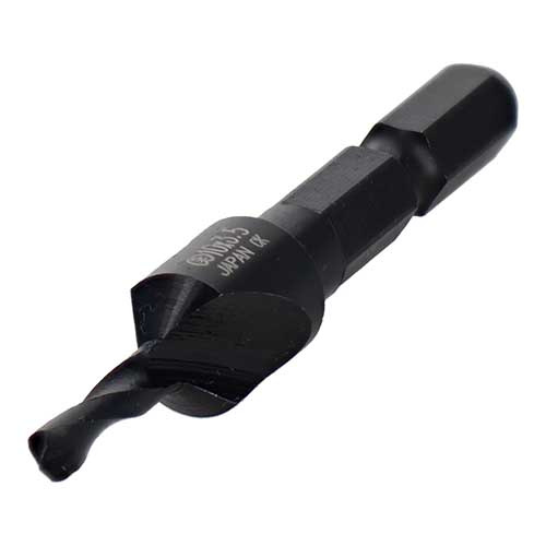 ONISHI 木ネジ専用 皿取りカッター〈下穴錐付き〉 10.0×3.5mm MS-10.0-3.5