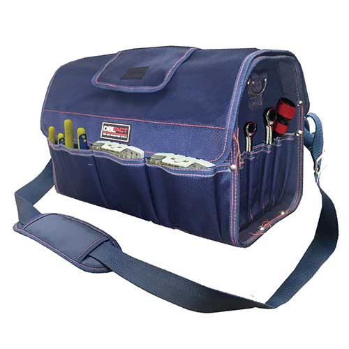 DBLTACT カバー付オープンキャリーバッグ ネイビー DT-SRB420C-NV