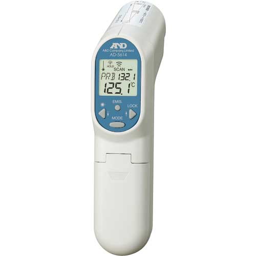 A＆D 赤外線放射温度計 測定温度範囲-60～500℃ AD5614の通販｜現場市場