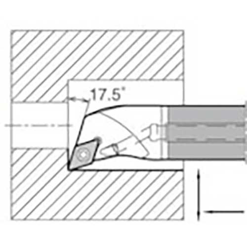 京セラ 倣い加工用超硬防振バー Ｅ－ＳＤＱＣ－Ａ ( E12Q-SDQCR07-16A