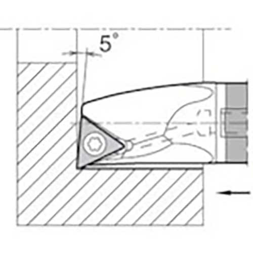 京セラ 内径・奥端面加工用超硬防振バー C/E-STLB(P)-A(N) E12Q