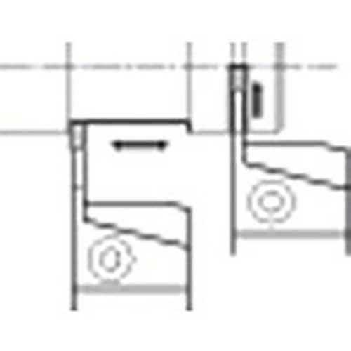 京セラ 深溝入れ加工用ホルダ ＫＧＭ－Ｔ ( KGML2525M-3T20 ) ( K7Y12 )-