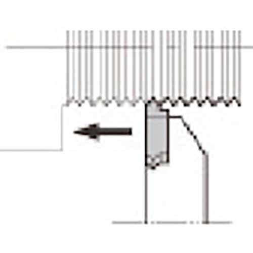 京セラ 外径ねじ切り用ホルダ KTTX KTTXR1010JX-16Fの通販｜現場市場