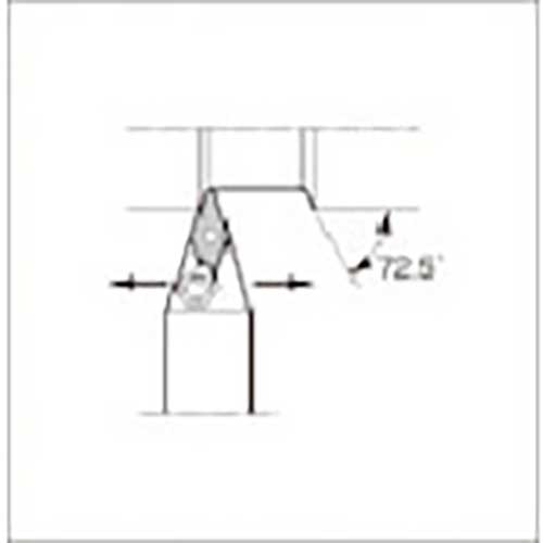 京セラ 外径・倣い加工用ホルダ MVVN MVVNN2525M-16の通販｜現場市場
