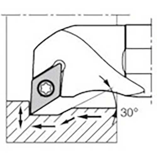 京セラ 倣い加工用鋼バー S-SDUC-A S16Q-SDUCR07-20Aの通販｜現場市場