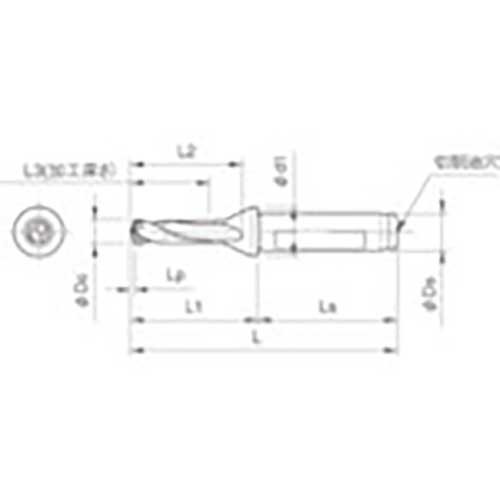 京セラ SF16-DRC100M-3 マジックドリル用ホルダ SF-DRC 加工深さ3×DC-