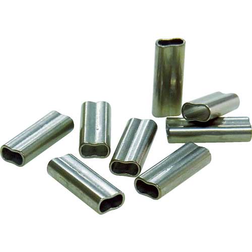 ニッサチェイン ステンレス オーバルスリーブ(30個入)1.2〜1.5用 TYP-15A