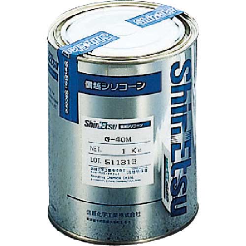 信越 シリコーングリース 1kg H 硬目 G40H-1 1缶 □▽814-8119【代引