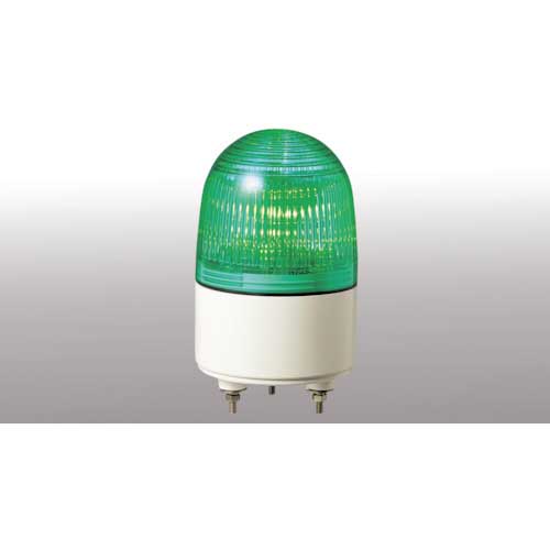 パトライト 小型LED表示灯 色：緑 PES-200A-G