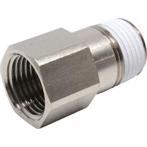 PISCO チューブフィッティング 延長継手ブッシュ おねじR1/2 めねじRc1/2 PF04-04