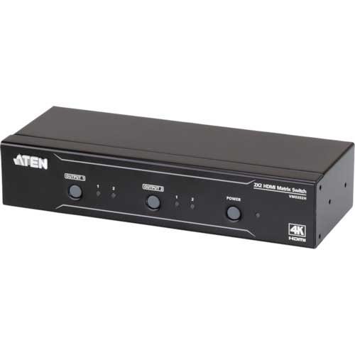 ATEN マトリックスビデオ切替器 HDMI / 2入力 / 2出力 / 4K対応