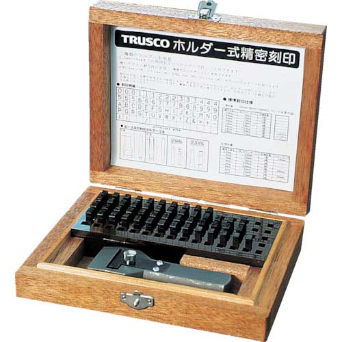 TRUSCO ホルダー式精密刻印 4mm SHK-40の通販｜現場市場