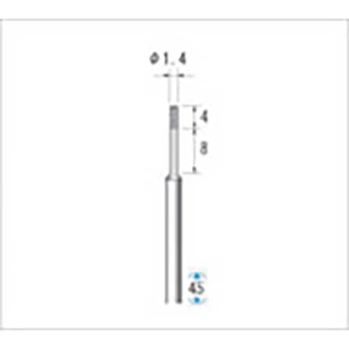 ナカニシ 超硬軸CBNバー 刃径1.4mm 12260