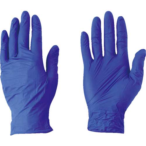 クレシア プロテクガード ダークブルー ニトリルグローブ Mサイズ(100枚入) 69360