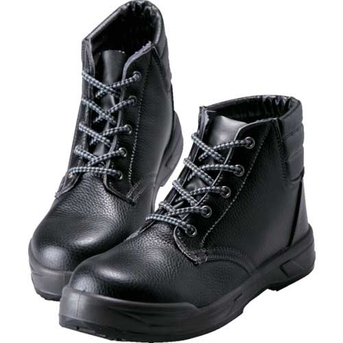 ノサックス 耐滑ウレタン２層底 静電作業靴 中編上靴 ２５．０ＣＭ-