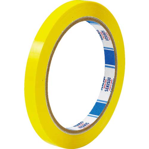 積水 バッグシーラーテープHタイプ 黄 9×50 P802Y01