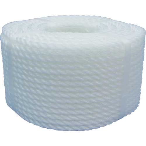 ユタカメイク ロープ PEカラーロープ万能パック 6mm×50m ホワイト PE650-7