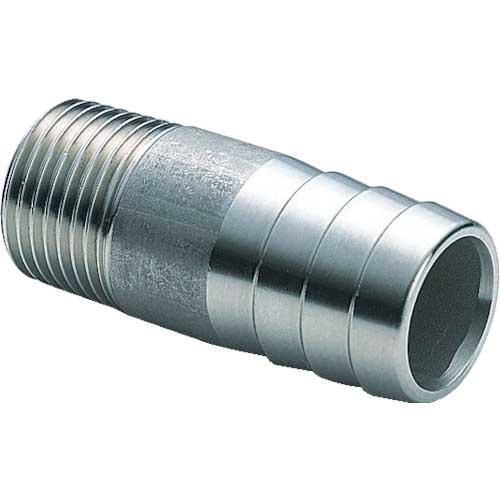 FLOBAL 丸ホースニップル(SUS304TP) 04100465 VRHN-06