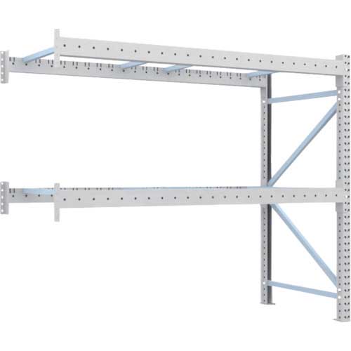 TRUSCO 重量パレットラック2トン2300×1000×H2000 2段 連結 2D-20B23-10