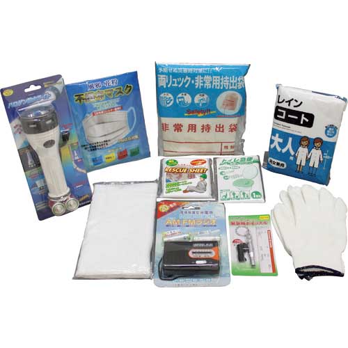 【廃番】SHOWA 災害避難用備品セット 帰宅支援セットM BSOR2041