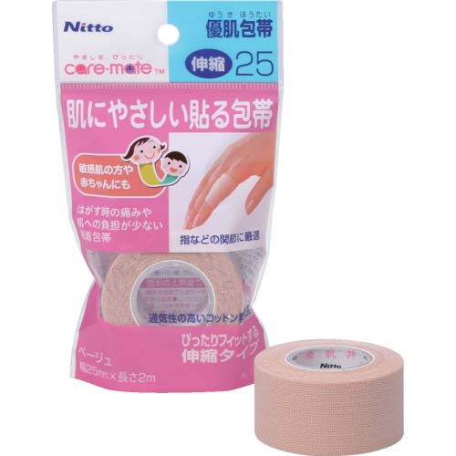 ニトムズ 優肌包帯・伸縮25 N1460