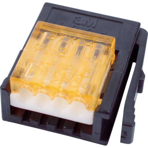 3M ミニ・クランプ ワイヤーマウントプラグ4極 37104-3163-000 FL