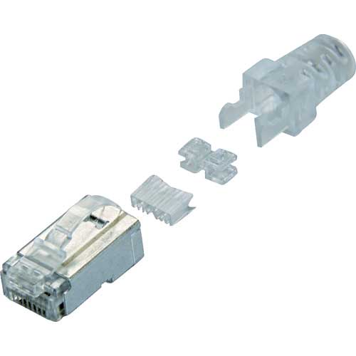 コーニング Cat6 RJ45モジュラープラグ (100個入) VOL-RJ45PLG-6SLの