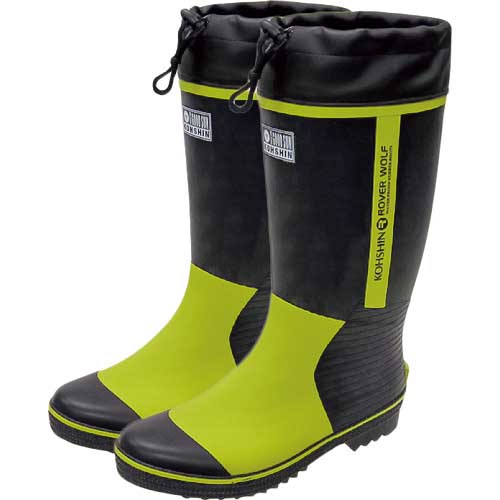 【廃番】弘進ゴム ローバーウルフG-3712 ブラック 24.5cm SB-3712-BK-245