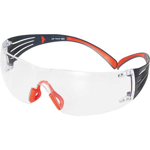 3M セキュアフィット 保護めがね クリア SF401SGAF-RED JIS