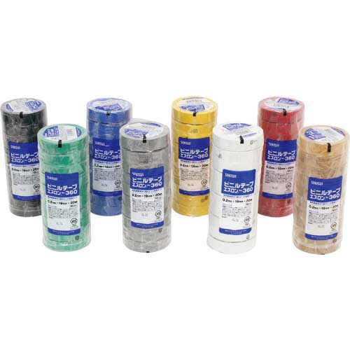 積水 エスロンテープ#360 19×10 クリーム V360Q1N