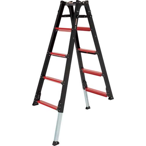 【廃番】アルインコ 伸縮脚付はしご兼用脚立 GAUDI(ガウディ)120CM 最大使用質量100KG GUD120