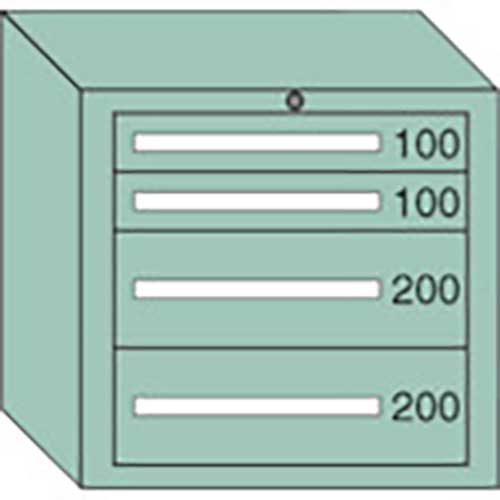 ＯＳ 中量キャビネット 間口６９３×奥行５５７×高さ６８１ｍｍ 6-605