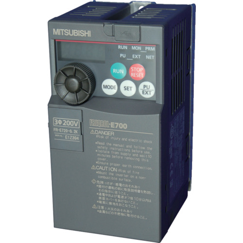 三菱電機 インバーター FR-E720 0.2KW-