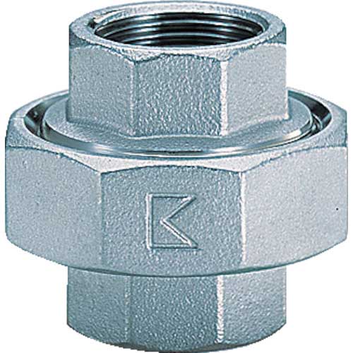 KITZ ステンレス製ユニオン呼び径50A (2インチ) PU-50A