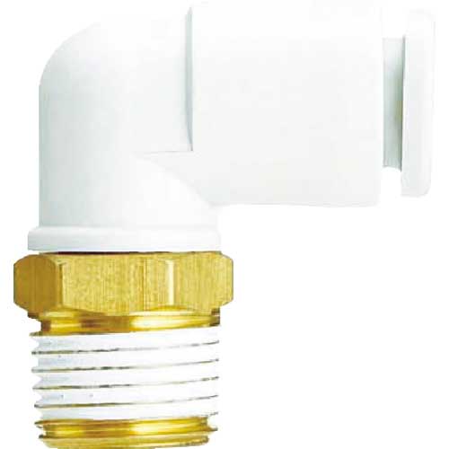 SMC ワンタッチ管継手 エルボユニオン 8mm・R3/8 KQ2L08-03AS