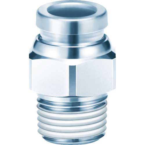 SMC 金属ワンタッチ継手ハーフユニオン KQB2H08-02S