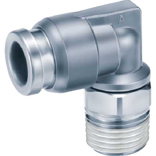 SMC 金属ワンタッチ継手エルボユニオン KQB2L04-01S