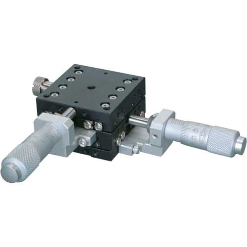 【廃番】中央精機 ハイグレードアルミXYステージ 40×40 LD-4047-C1