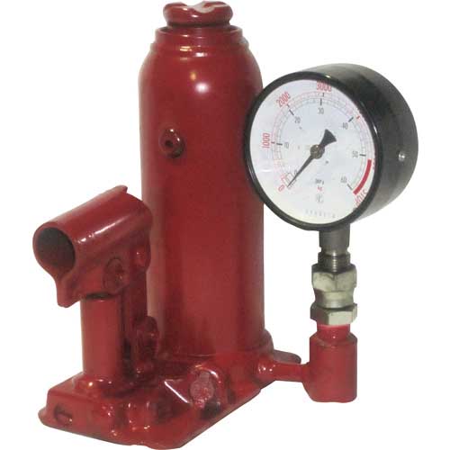 MASADA ゲージ付油圧ジャッキ 1トン MS-1P