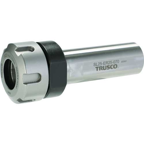 TRUSCO NC旋盤用ストレートシャンクコレットホルダ ERコレットホルダSL