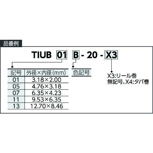 SMC ポリウレタンチューブ インチサイズ TIUB13G-20-X4